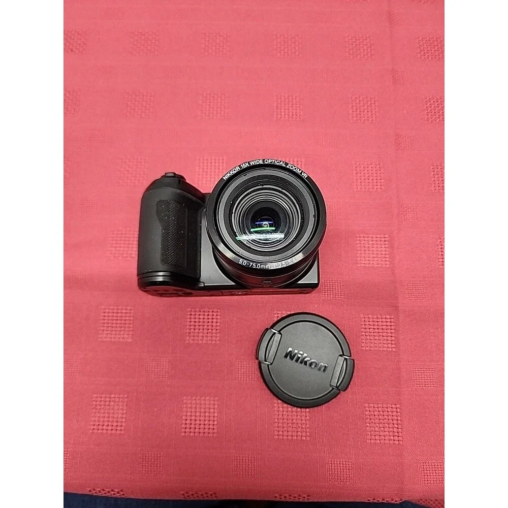 Nikon COOLPIX L105 12.1MP 15X Zoom Digital Camera In Box